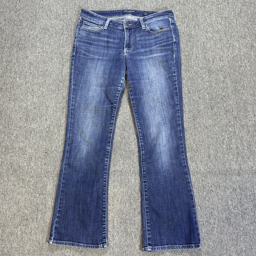 Lucky Brand Sweet Boot Denim Jeans Women's‎ 8/29 Regular Mid Rise (31x30)